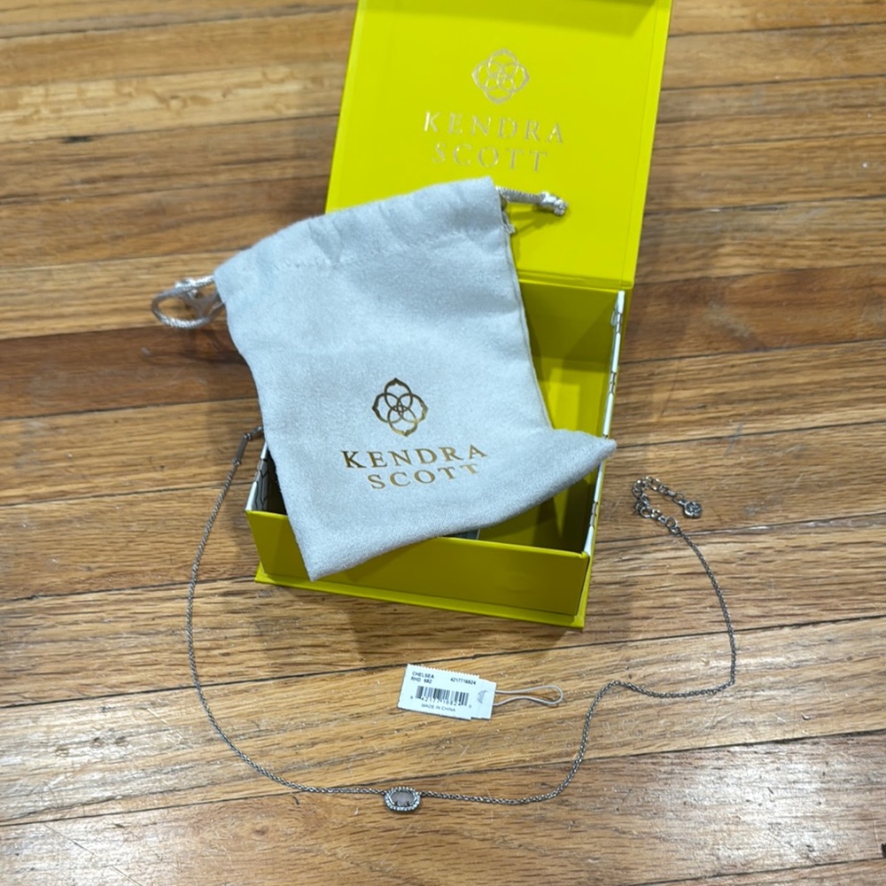 Kendra Scott Silver Jewelry Necklace NWT